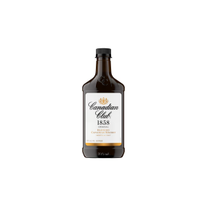 Canadian Club 80 Proof Premium Extra Aged Blended Canadian Whisky Bottle (375 ml)