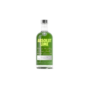 Absolut 80 Proof Lima Flavored Vodka Bottle (750 ml)