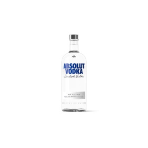 Absolut Vodka 80 Proof Swedish Vodka Bottle (750 ml)