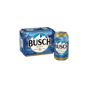 Busch Lager Cans (12 oz x 12 ct)