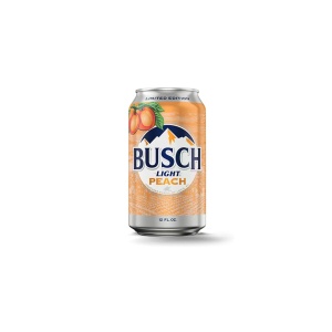 Busch Peach Lager Cans (12 oz x 6 ct)