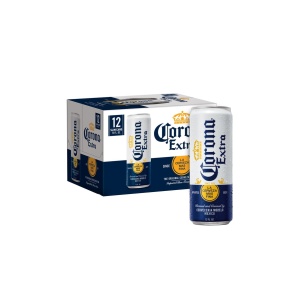 Corona Extra Mexican Beer Cans (12 oz x 12 ct)