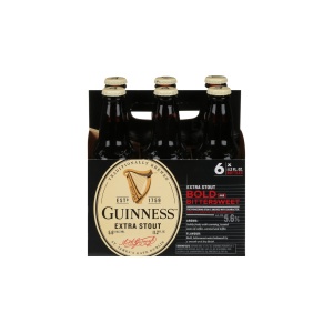 Guinness Bold & Bittersweet Extra Stout Bottles (11.2 oz x 6 ct)