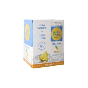 High Noon Vodka & Soda Pineapple Cans (355 ml x 4 ct)