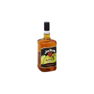 Jim Beam Apple Kentucky Straight Bourbon Whiskey Bottle (1.75 L)