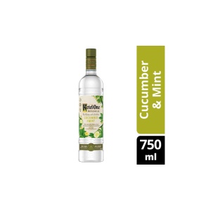Ketel One Botanical Cucumber and Mint Vodka Bottle (750 ml)