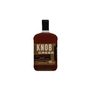 Knob Creek Single Barrel Reserve 120 Proof Kentucky Straight Bourbon Whiskey Bottle (750 ml)