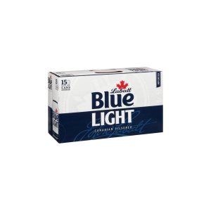 Labatt Blue Light Canadian Pilsner Cans (12 oz x 15 ct)