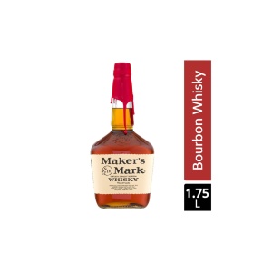 Maker's Mark Kentucky Straight Bourbon Whisky Bottle (1.75 L)