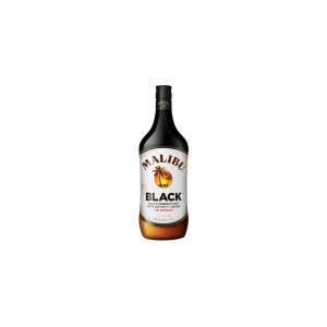 Malibu Black Bold Caribbean Rum with Coconut Liqueur Bottle (1.75 L)