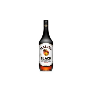 Malibu Black Rum with Coconut Liqueur Bottle (750 ml)