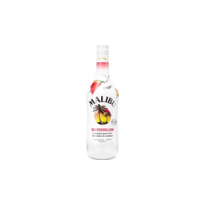 Malibu Caribbean Rum with Watermelon Liqueur Bottle (750 ml)