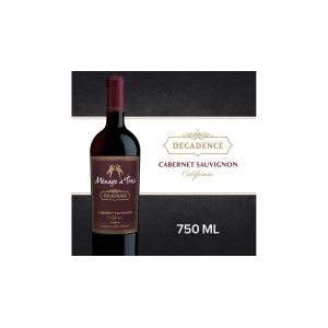 Menage a Trois Decadence Cabernet Sauvignon Bottle (750 ml)