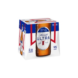 Michelob Ultra Superior Light Beer Bottles (12 oz x 12 ct)