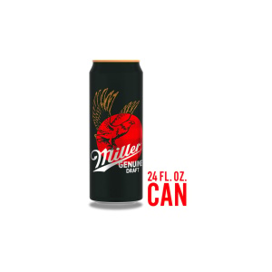 Miller Genuine Draft Lager Cold-Filtered American Can (24 oz)