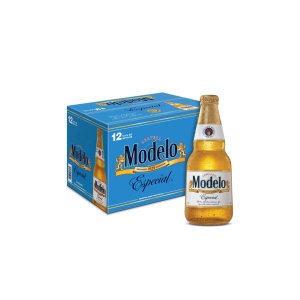 Modelo Especial Mexican Beer Bottles (12 oz x 12 ct)