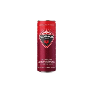 Monaco Vodka & Cocktails Cranberry Cocktail Can (355 ml)