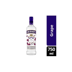 Smirnoff Grape Vodka Bottle (750 ml)