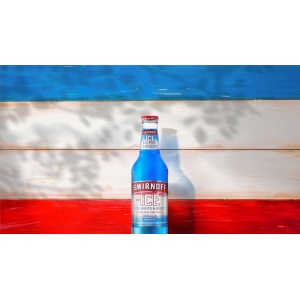 Smirnoff Ice Red White & Berry Malt Beverage Bottle (355 ml x 6 ct)