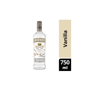 Smirnoff Vanilla Vodka Bottle (750 ml)