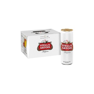 Stella Artois Premium Lager Cans (11.2 oz x 12 ct)