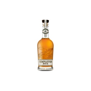 Templeton Rye 80 Proof Aged 4 Years Whiskey Bottle (750 ml)