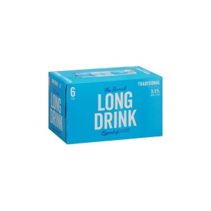 The Finnish Long Drink Traditional Gin Cocktail Can (12 oz x 6 ct)