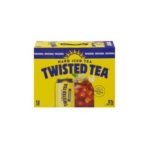 Twisted Tea Original Hard Iced Tea Cans (12 oz x 12 ct)