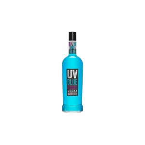 UV Blue Raspberry Vodka Bottle (1 L)