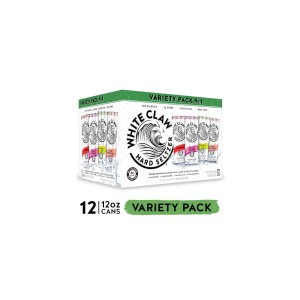 White Claw Hard Seltzer Cans Variety Pack (12 oz x 12 ct)