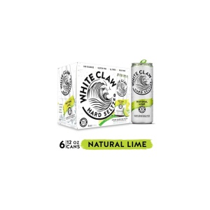 White Claw Natural Lime Hard Seltzer Can (12 oz x 6 ct)